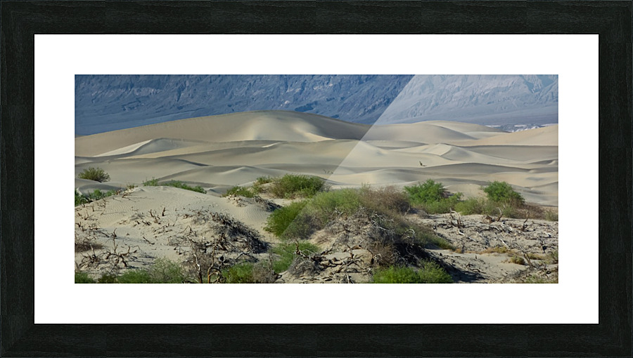 Death Valley Dunes Picture Frame print