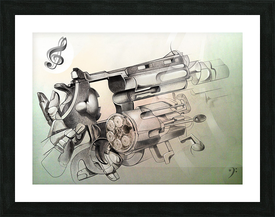 pistolablmaggio2020copia Picture Frame print