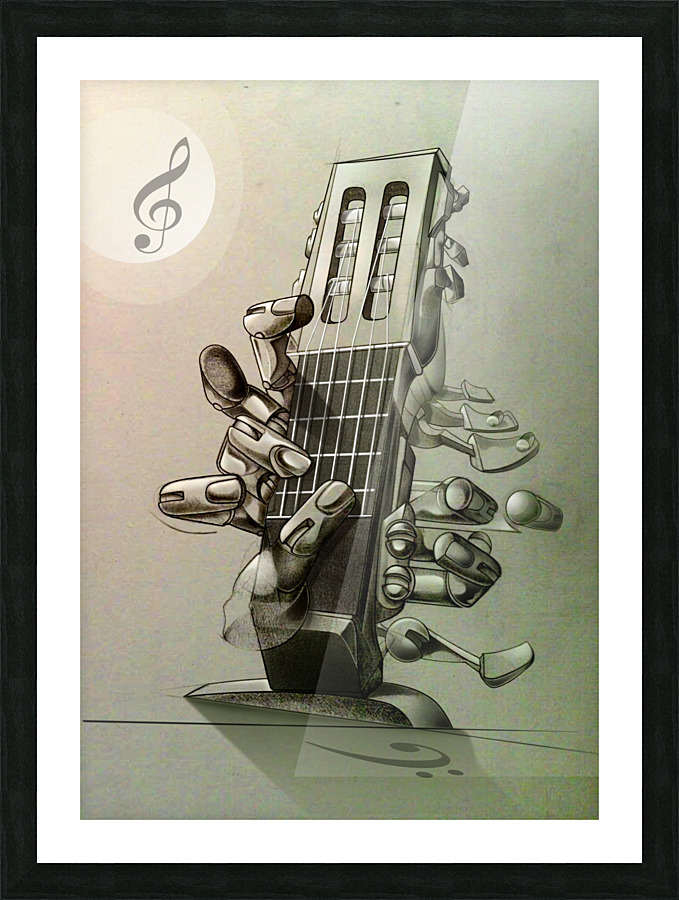 quadroagosto2020copia Picture Frame print