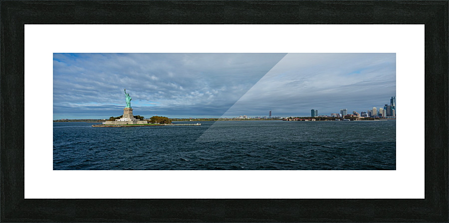 Statue of Liberty and Upper New York Bay Picture Frame print