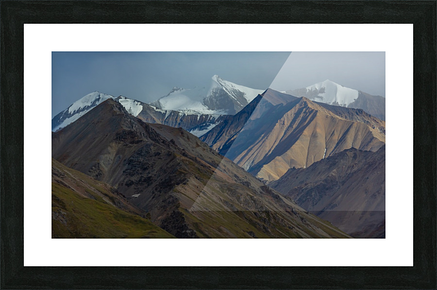 Alaskan Peaks  Picture Frame print