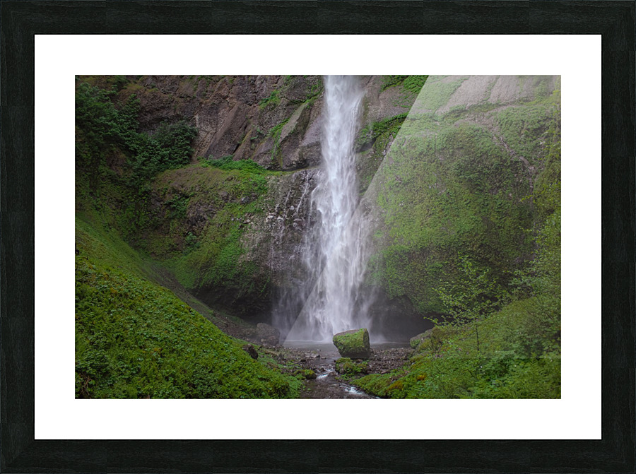 Upper Multnomah Falls Picture Frame print
