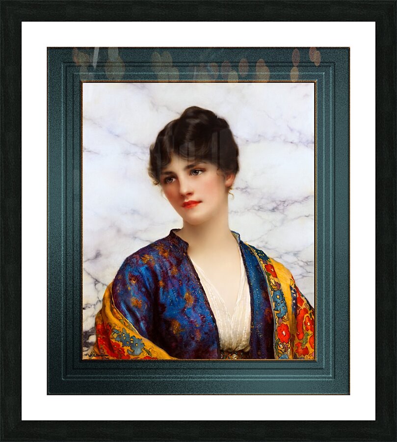 Valeria by William Clarke Wontner Classical Art Old Masters Reproduction Picture Frame print