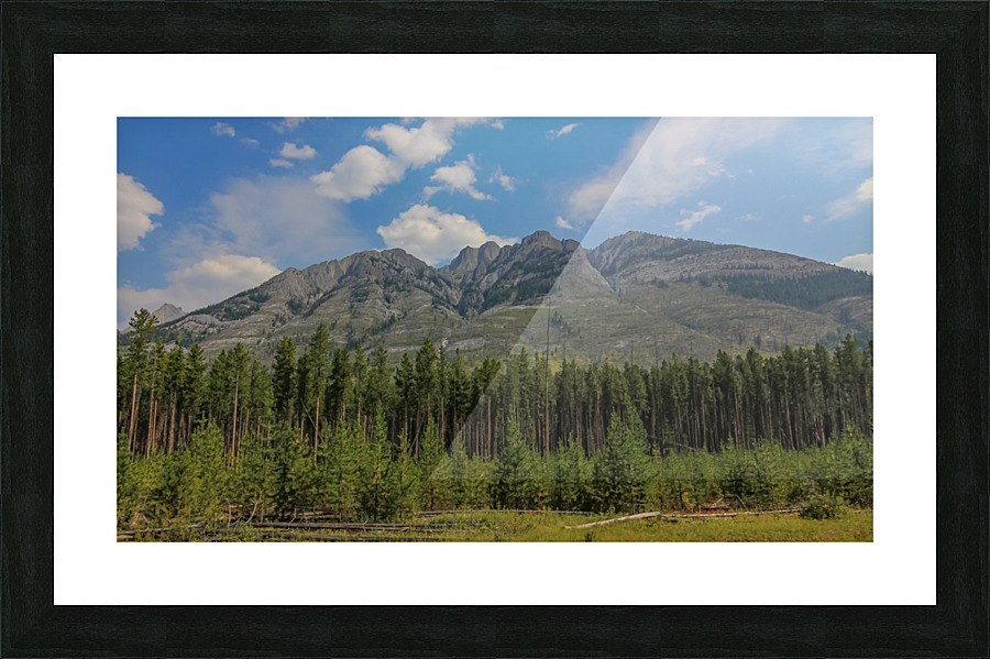 Canadian Rockies 2 Picture Frame print