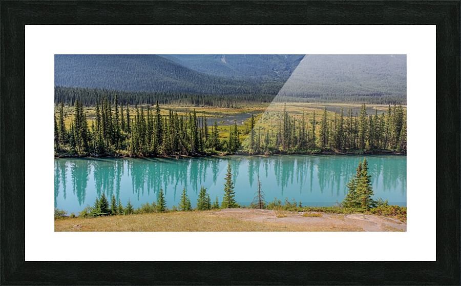 Glacial River 2 Picture Frame print