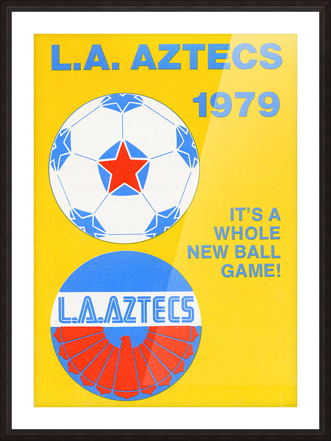 1979 LA Aztecs Picture Frame print