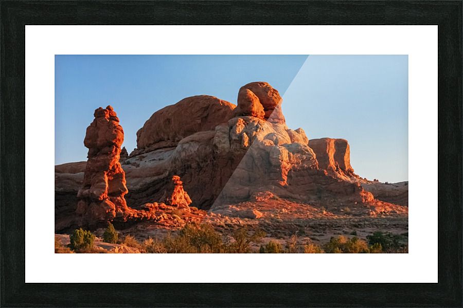 Arches Sphynx Like Picture Frame print