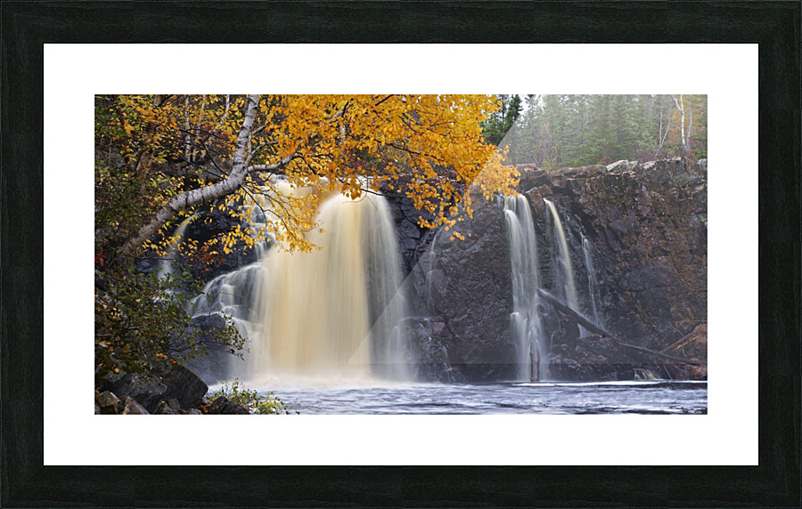 birchy falls Picture Frame print