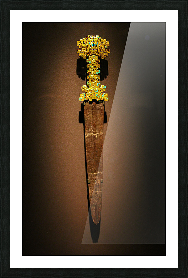 Dagger Picture Frame print