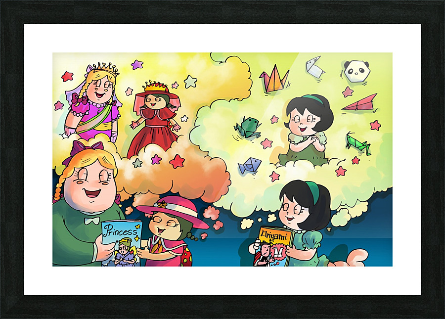 Library Daydreams - Bugville Critters Picture Frame print