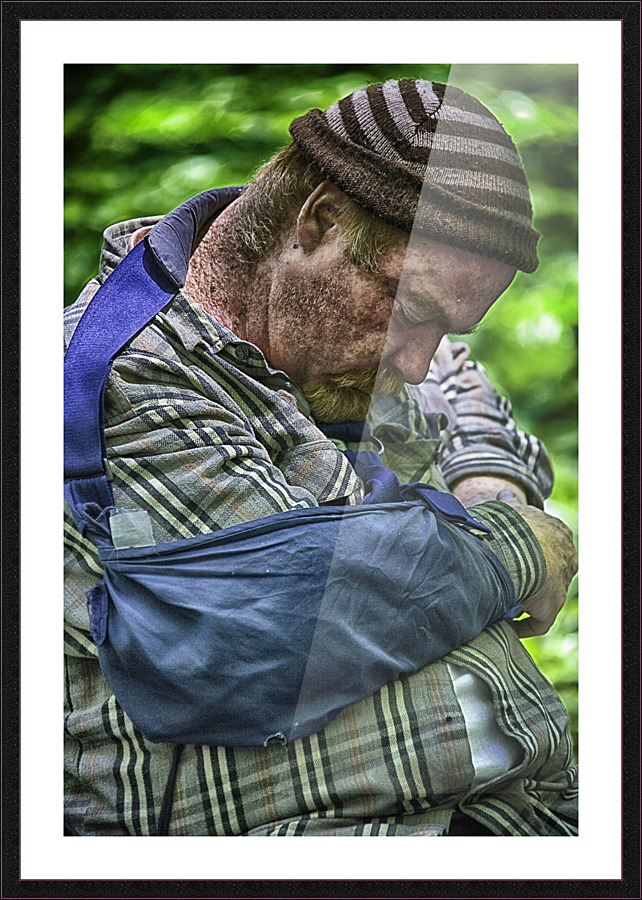 One Arm Picture Frame print