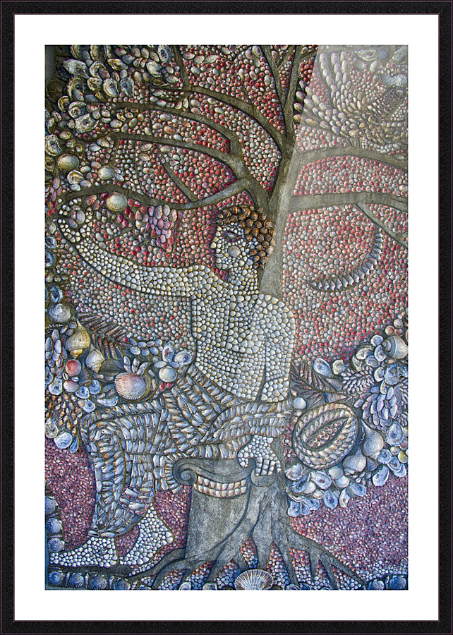 shell one Picture Frame print