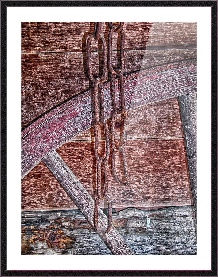 chain Picture Frame print