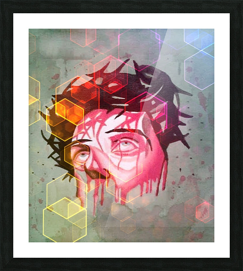 jesus 1 Picture Frame print