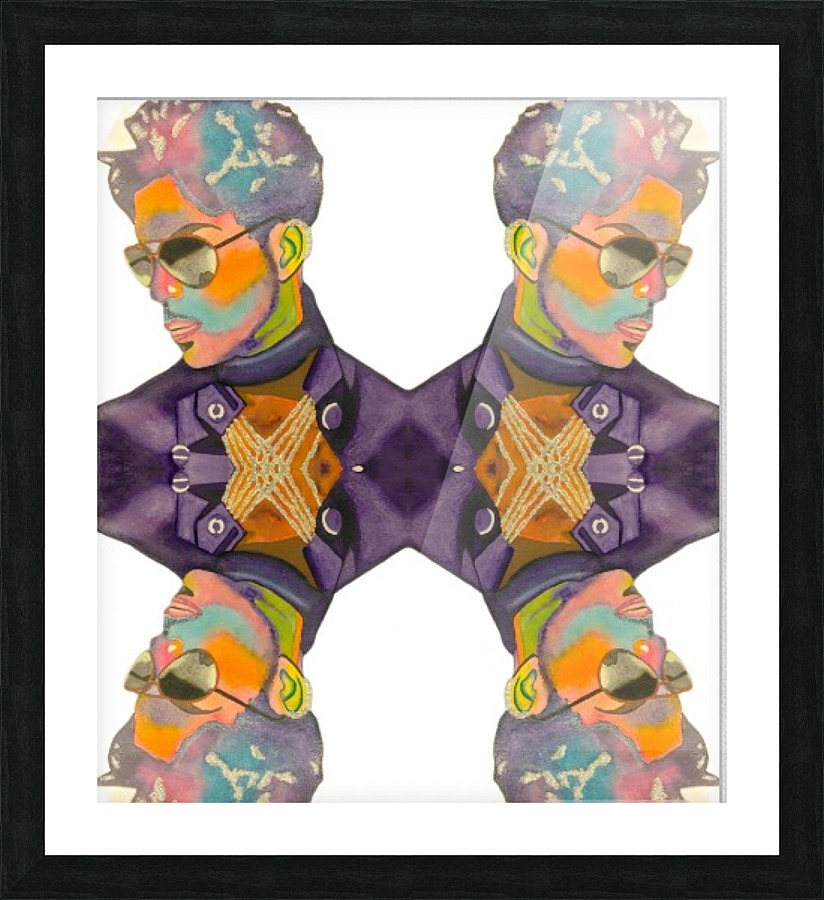 edits2 Picture Frame print