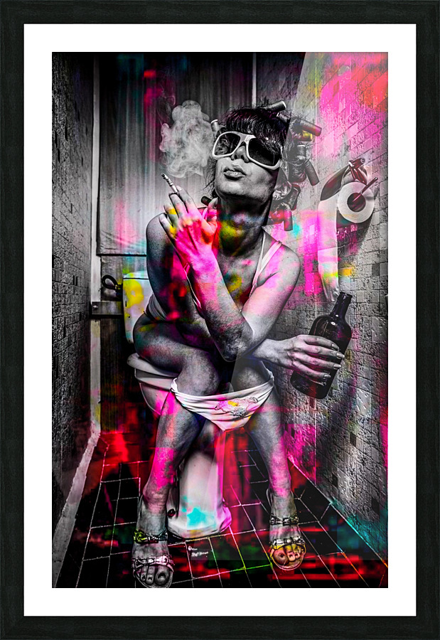 UN GOUT DE HORS NORME Picture Frame print