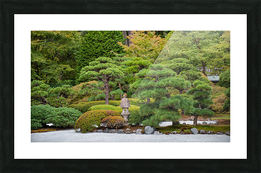 Japanese Garden Portland 12  Framed Print Print