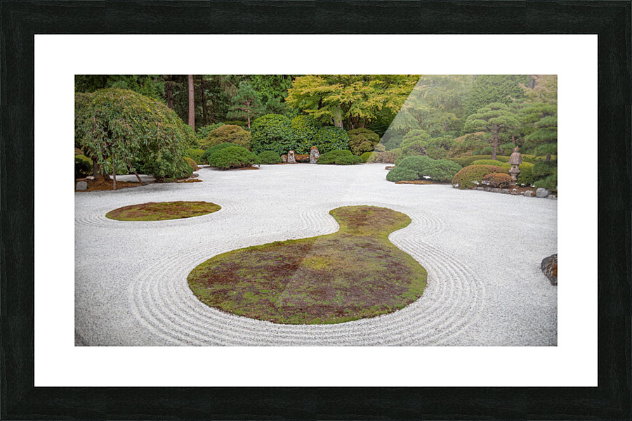 Japanese Garden Portland 14  Framed Print Print