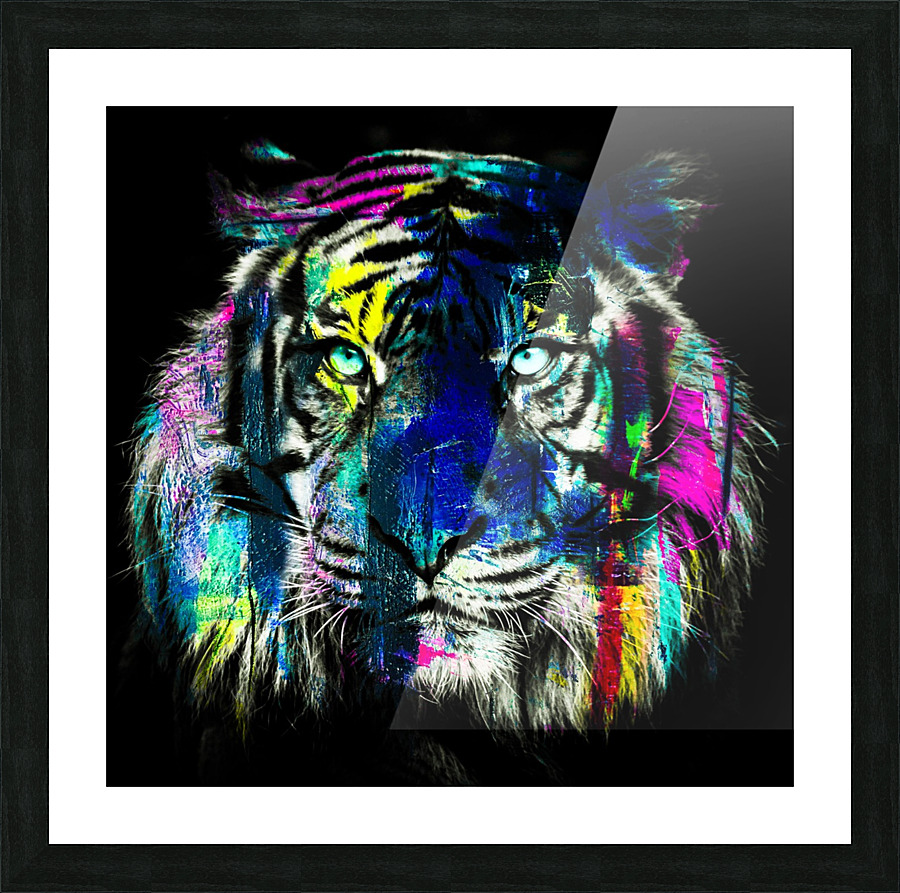 Tigre Picture Frame print