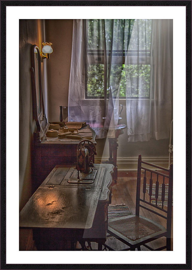 interior 2 Picture Frame print