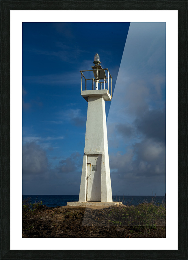 Kauai Lighthouse Picture Frame print