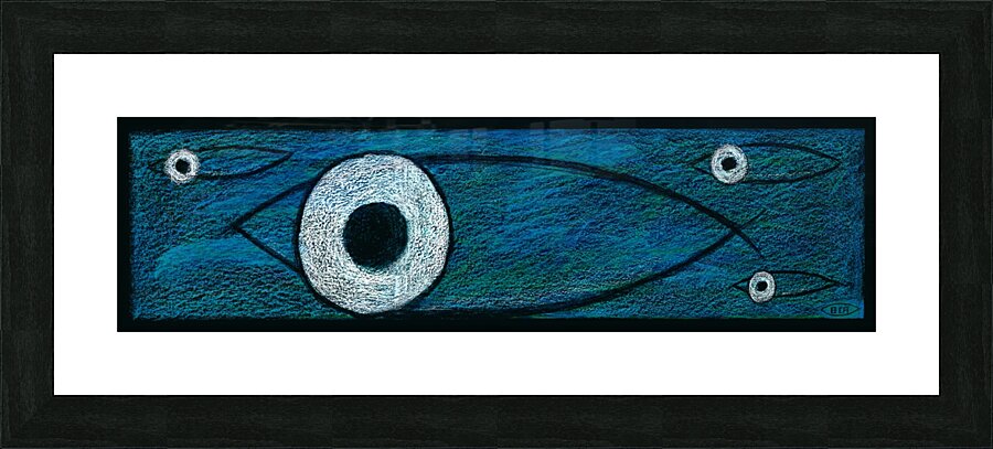 Seaside Picture Frame print