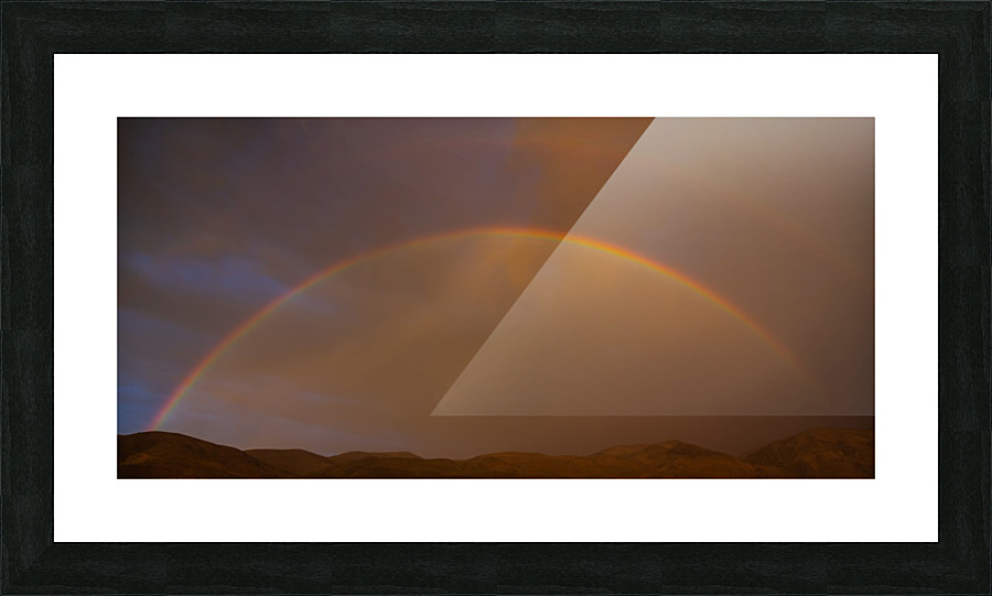 Double Rainbow  Framed Print Print