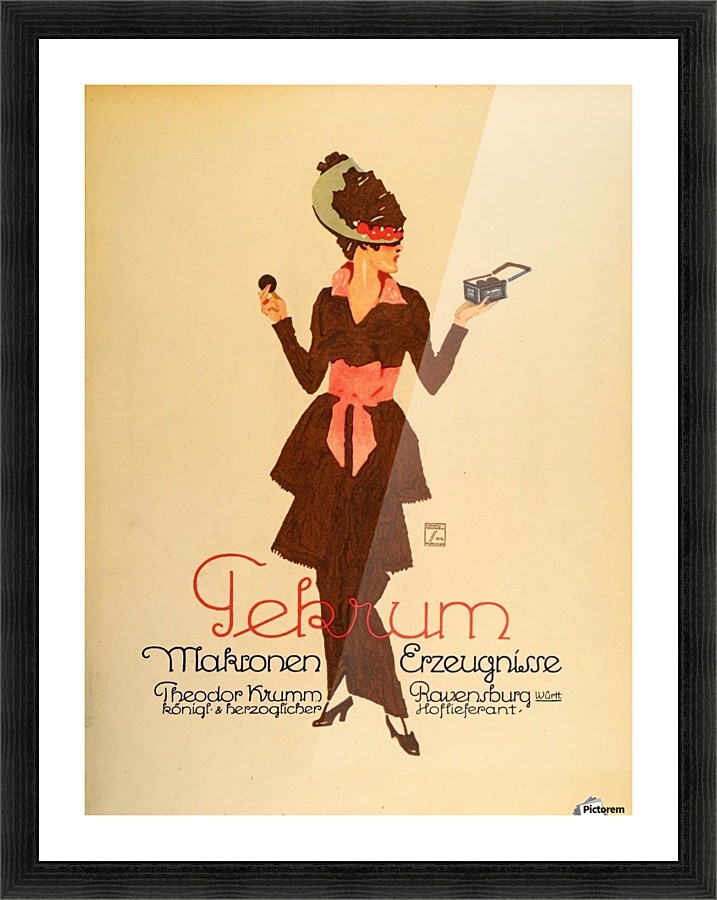Macaroon Picture Frame print