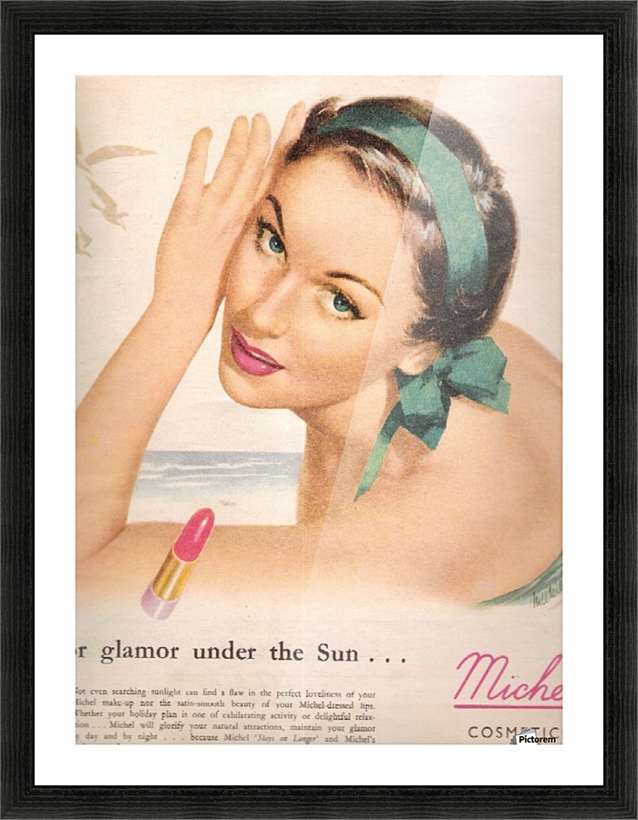 Glamour under the sun  Framed Print Print