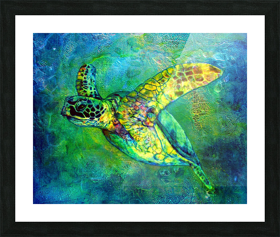 Silent Journey Picture Frame print