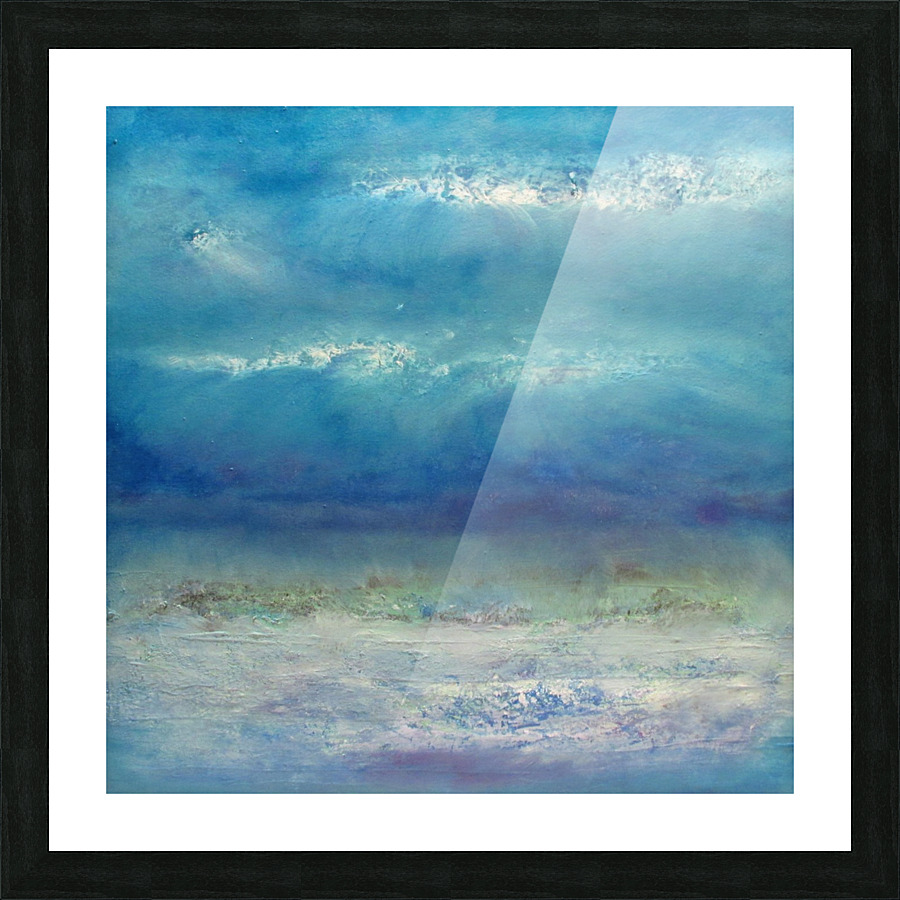 Infinity Beyond The Blue Picture Frame print