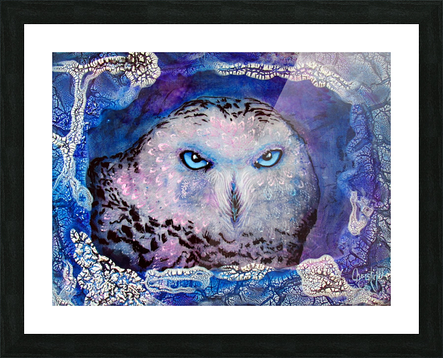 Ole Blue Eyes Picture Frame print