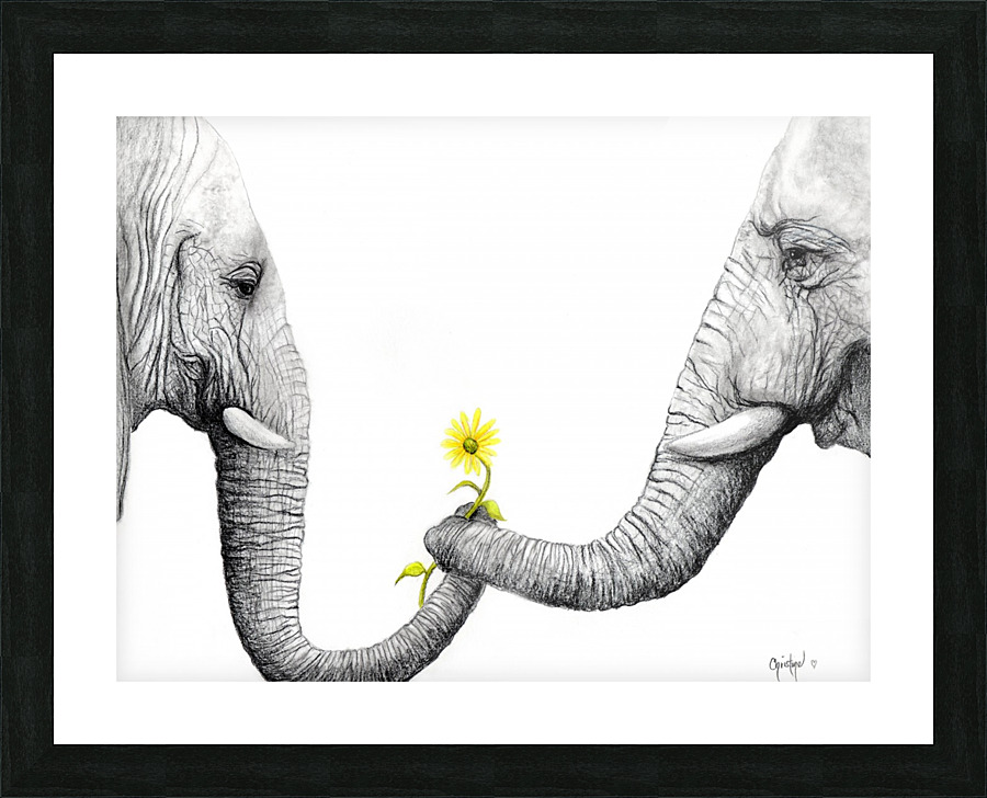 Up Close You Are More Wrinkly Than I Remember  Picture Frame print