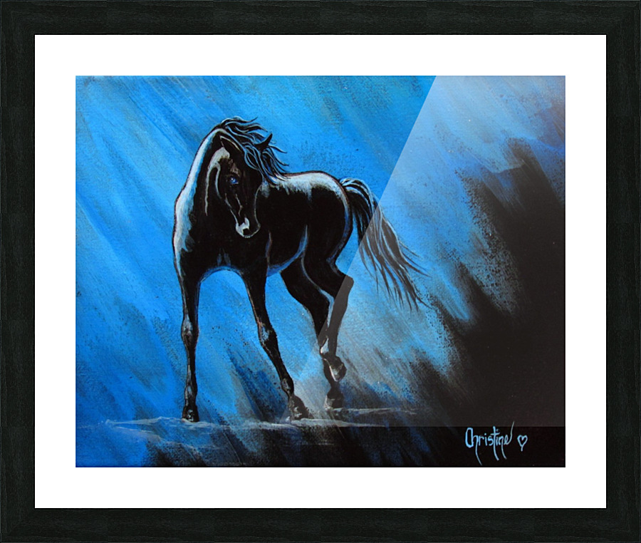 Midnight Blue  Picture Frame print