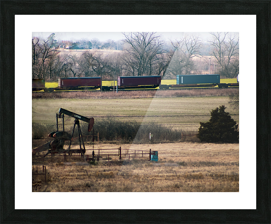 Oklahoma Scene Picture Frame print