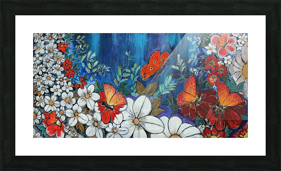 Touch Of life   Framed Print Print