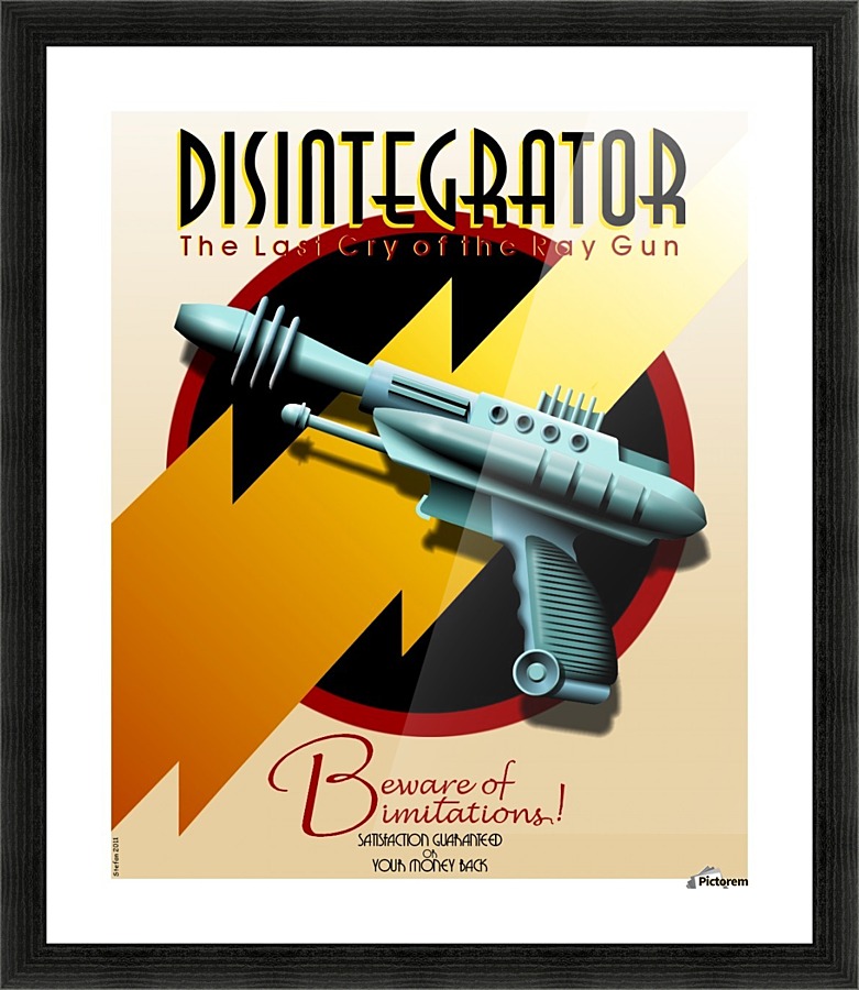 Disintegrator Picture Frame print