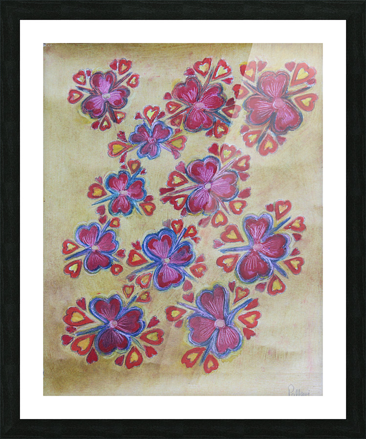 Flowers  Framed Print Print