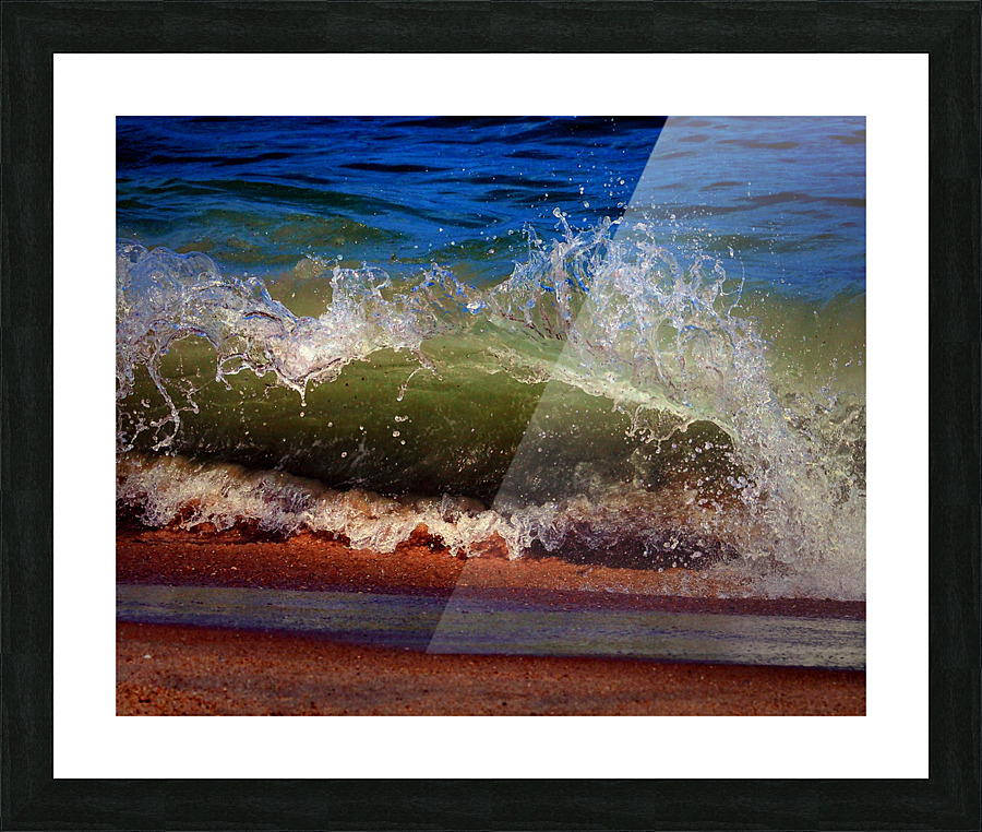 Hungry Wave of Fenwick Island Picture Frame print