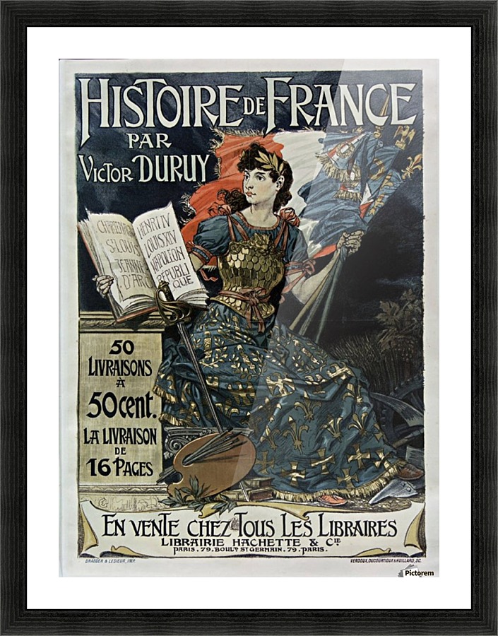 Histoire de France  Framed Print Print