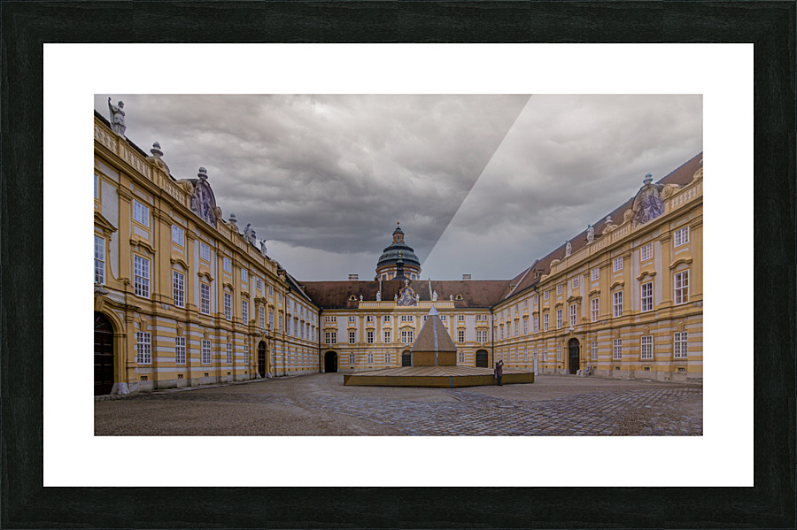 Melk Abbey Courtyard Picture Frame print