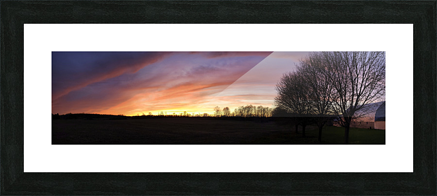 Final  Island Sunset standard scale 2 00x gigapixel Picture Frame print