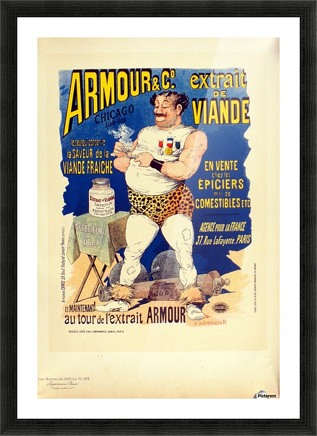 Armour Picture Frame print