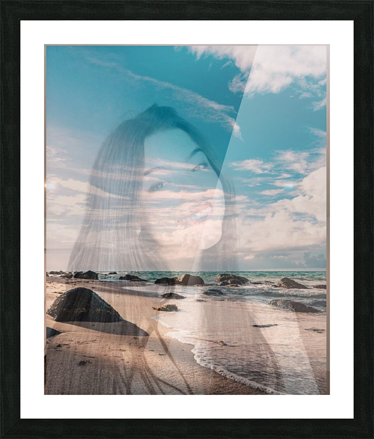 Beach photo Picture Frame print