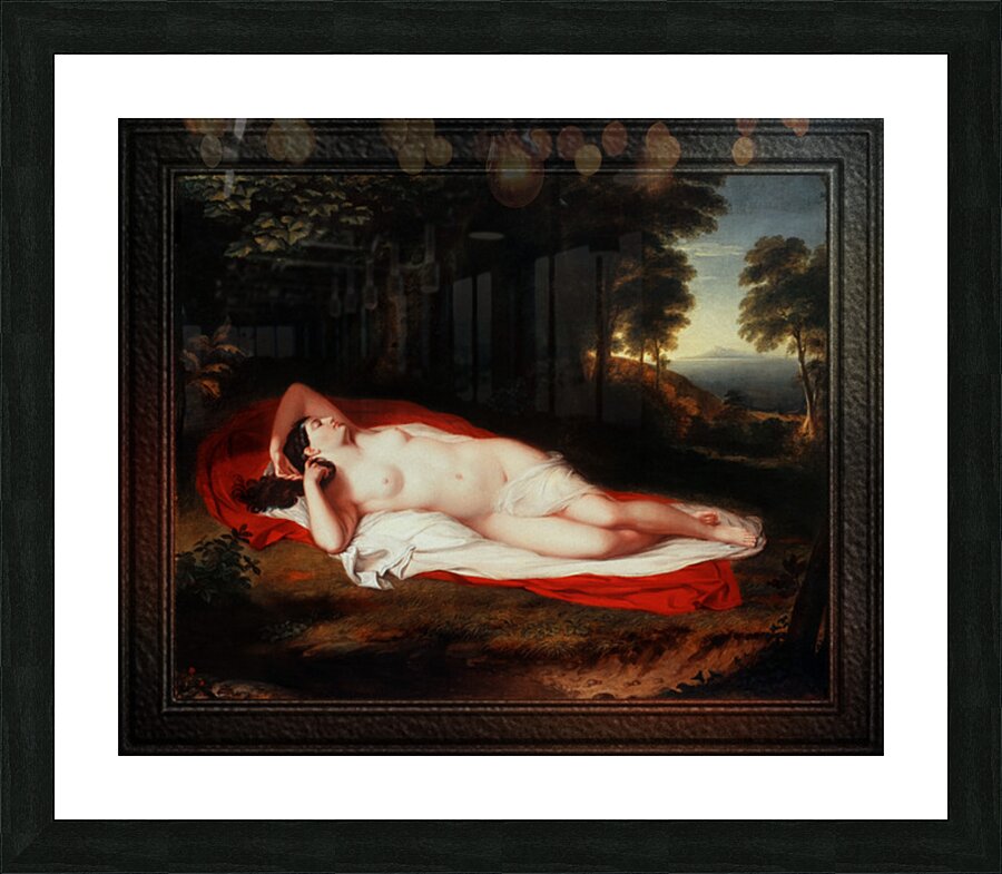 Ariadne by Asher Brown Durand Classical Fine Art Old Masters Reproduction Picture Frame print
