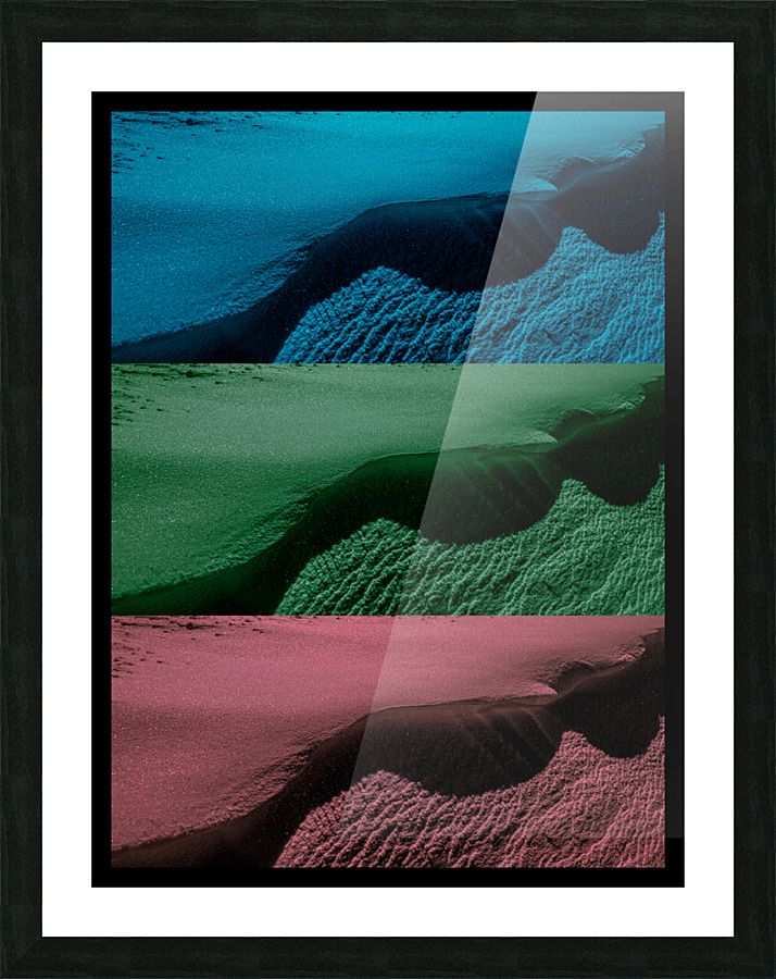 Cornice Colors Black Trim Picture Frame print