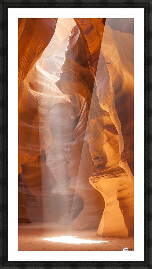 Beautiful Antelope Canyon Panoramic View  Impression encadrée
