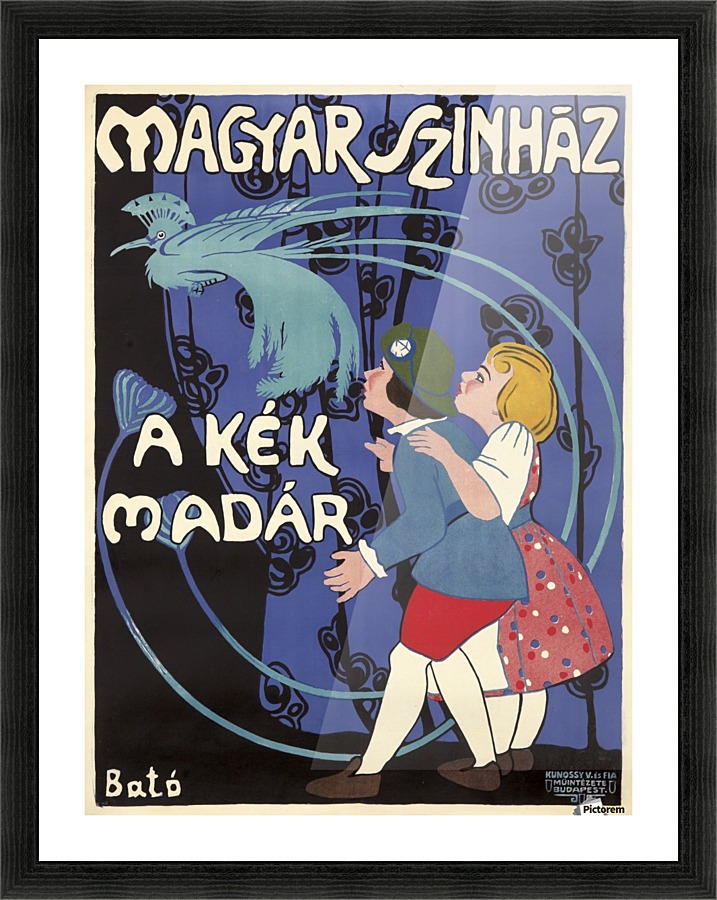 Magyar Szinhaz Picture Frame print