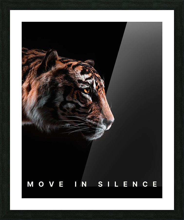 Move In Silence   Picture Frame print