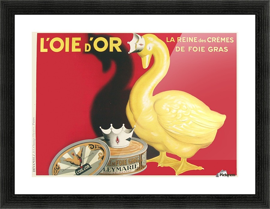 Loie Dor Original French Advertising Poster Picture Frame print